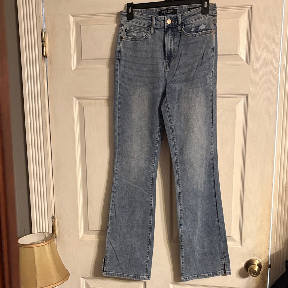 Judy Blue Light Wash Flare Jeans